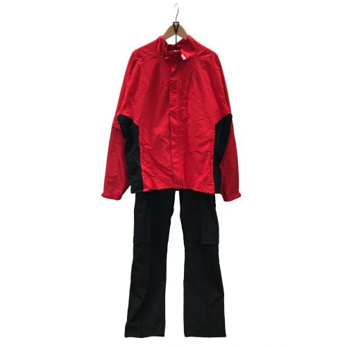 FOOT-JOY (フットジョイ) ドライジョイズレインスーツ メンズ SIZE 2XL レッド×ブラック FJ-S20-O01