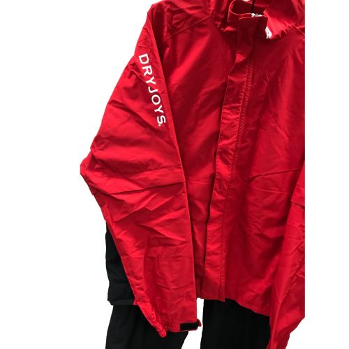 FOOT-JOY (フットジョイ) ドライジョイズレインスーツ メンズ SIZE 2XL レッド×ブラック FJ-S20-O01