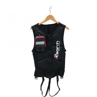 Rearth ネオプレーン ロックショアベスト FLV-3400  SIZE L ブラック フィッシングウェア