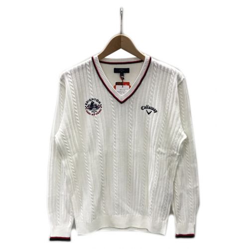 Callaway (キャロウェイ) ゴルフウェア(トップス) メンズ SIZE M ホワイト