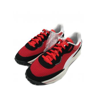 PUMA (プーマ) スタイル ライダー ストリーム オン シューズ レッド×ブラック サイズ:US7.5