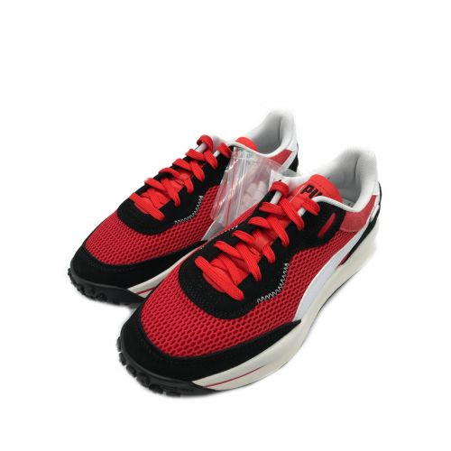 PUMA (プーマ) スタイル ライダー ストリーム オン シューズ レッド×ブラック サイズ:US7.5