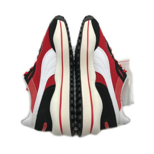 PUMA (プーマ) スタイル ライダー ストリーム オン シューズ レッド×ブラック サイズ:US7.5
