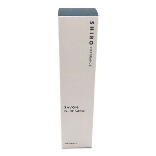 SHIRO (シロ) サボン オードパルファン 40ml 香水