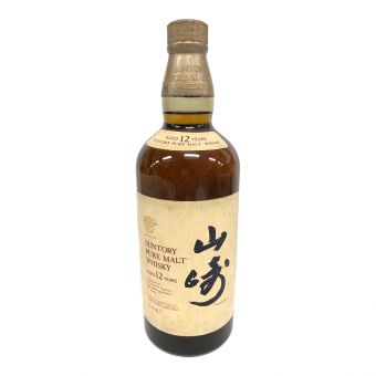 SUNTORY(サントリー)山崎 ピュアモルトウイスキー 12年 旧ボトル