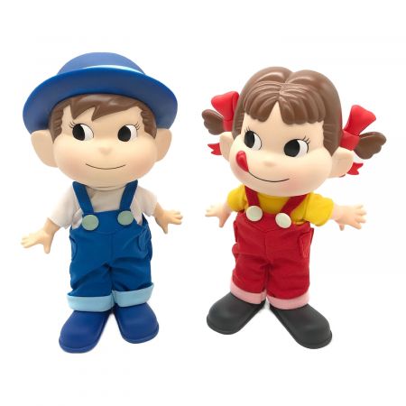 不二家 (フジヤ) 人形 2体セット ペコちゃん&ポコちゃん