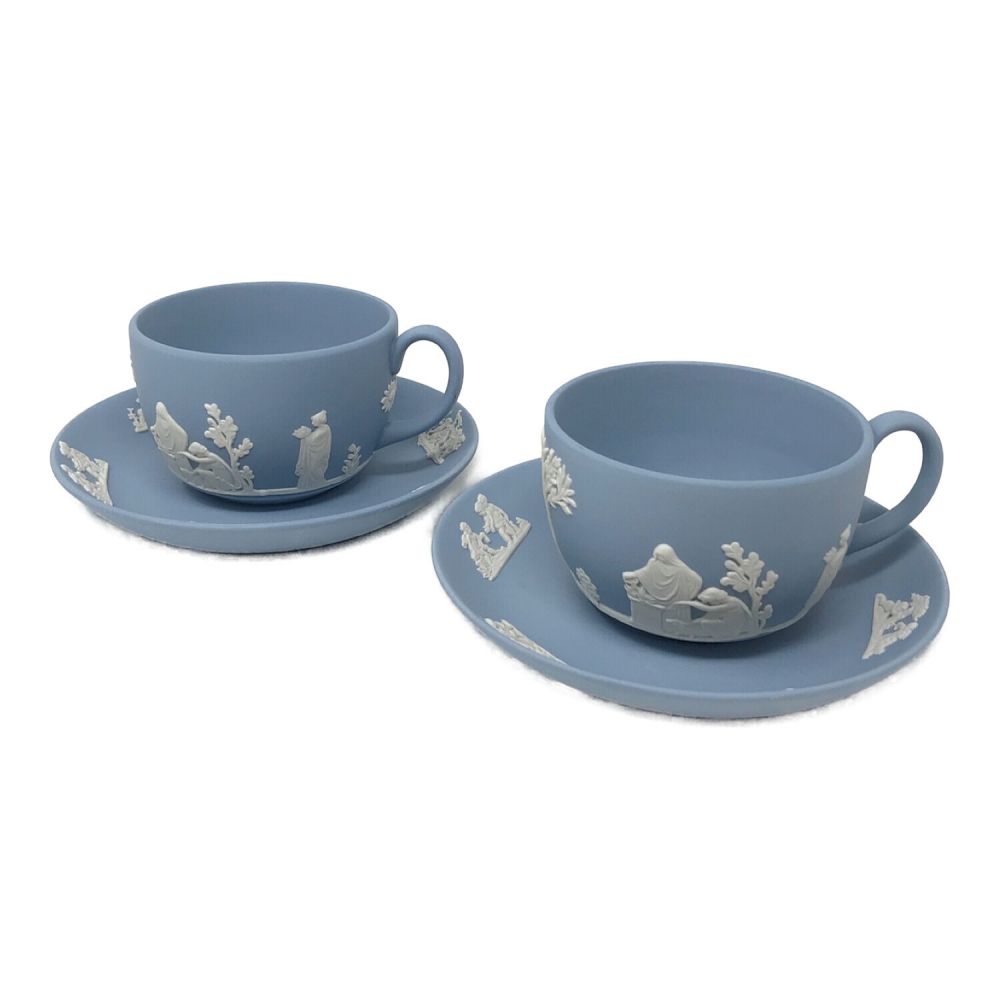 Wedgwood (ウェッジウッド) カップ&ソーサー ジャスパー 2Pセット 