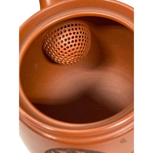 常滑焼 (トコナメヤキ) 急須 吉川雪堂 美人画