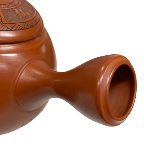 常滑焼 (トコナメヤキ) 急須 吉川雪堂