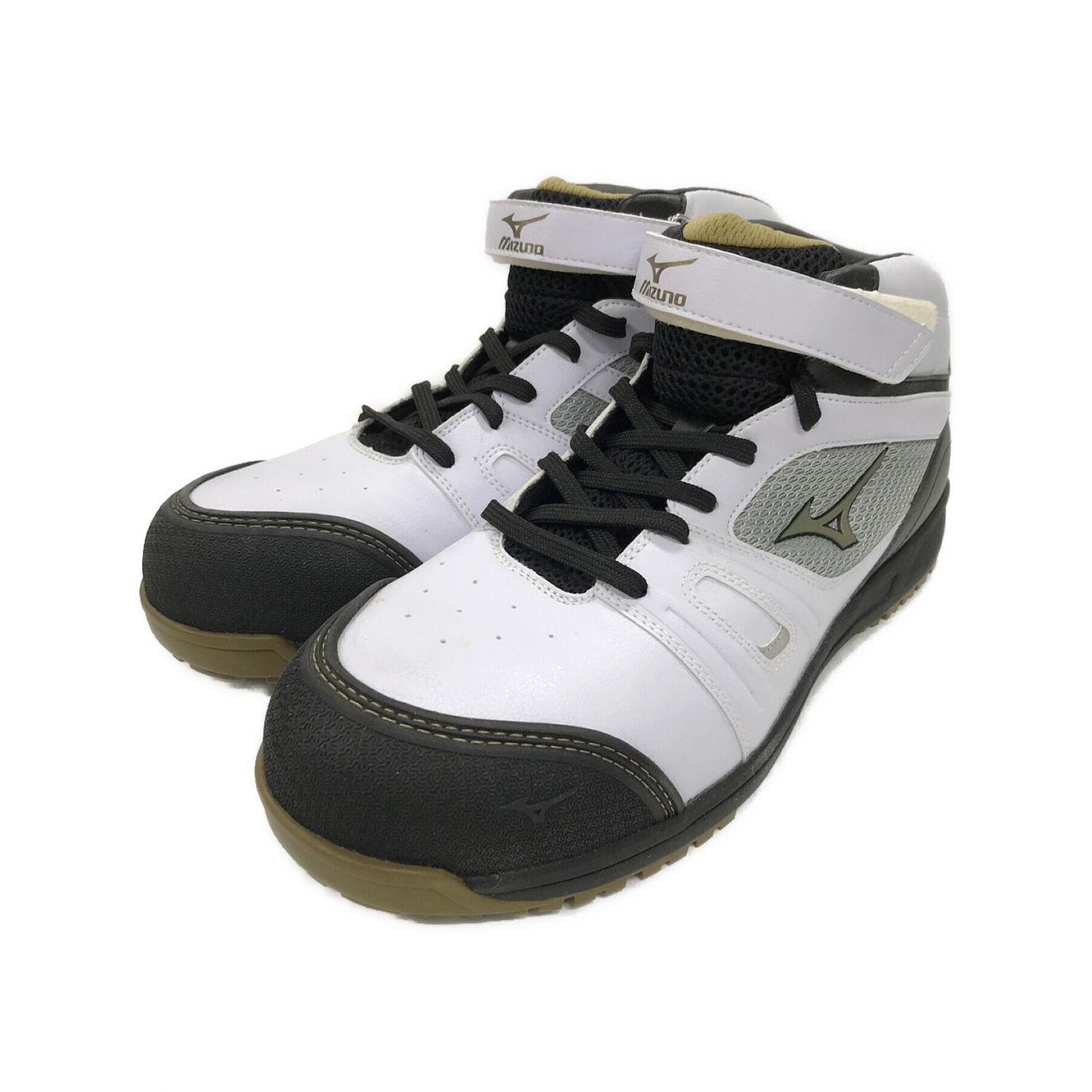 MIZUNO (ミズノ) 安全靴 メンズ SIZE 27cm ホワイト×ブラック ...