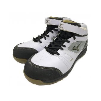 MIZUNO (ミズノ) 安全靴 メンズ SIZE 27cm ホワイト×ブラック