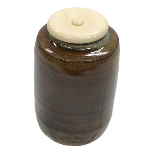 高取焼 茶道具 肩衝茶入/喜恵作