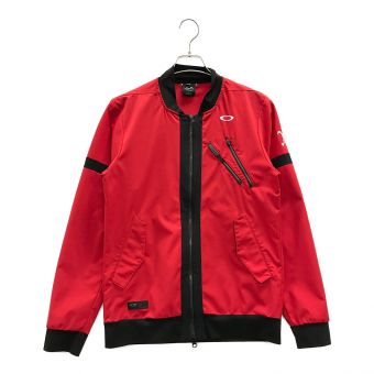 OAKLEY (オークリー) ゴルフウェア(トップス) メンズ SIZE M レッド×ブラック ブルゾン FOA400772