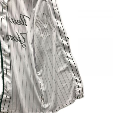 Fanatics (ファナティクス) ベースボールシャツ メンズ SIZE L ホワイト×グリーン ML2122SS0004