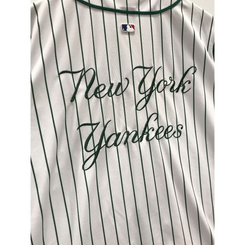 Fanatics (ファナティクス) ベースボールシャツ メンズ SIZE L ホワイト×グリーン ML2122SS0004