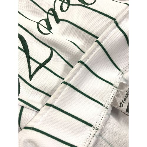 Fanatics (ファナティクス) ベースボールシャツ メンズ SIZE L ホワイト×グリーン ML2122SS0004