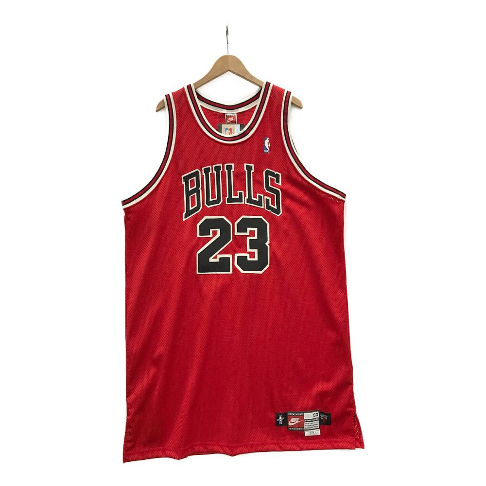 NIKE (ナイキ) BULLS ゲームシャツ メンズ SIZE 50 レッド 23 JORDAN