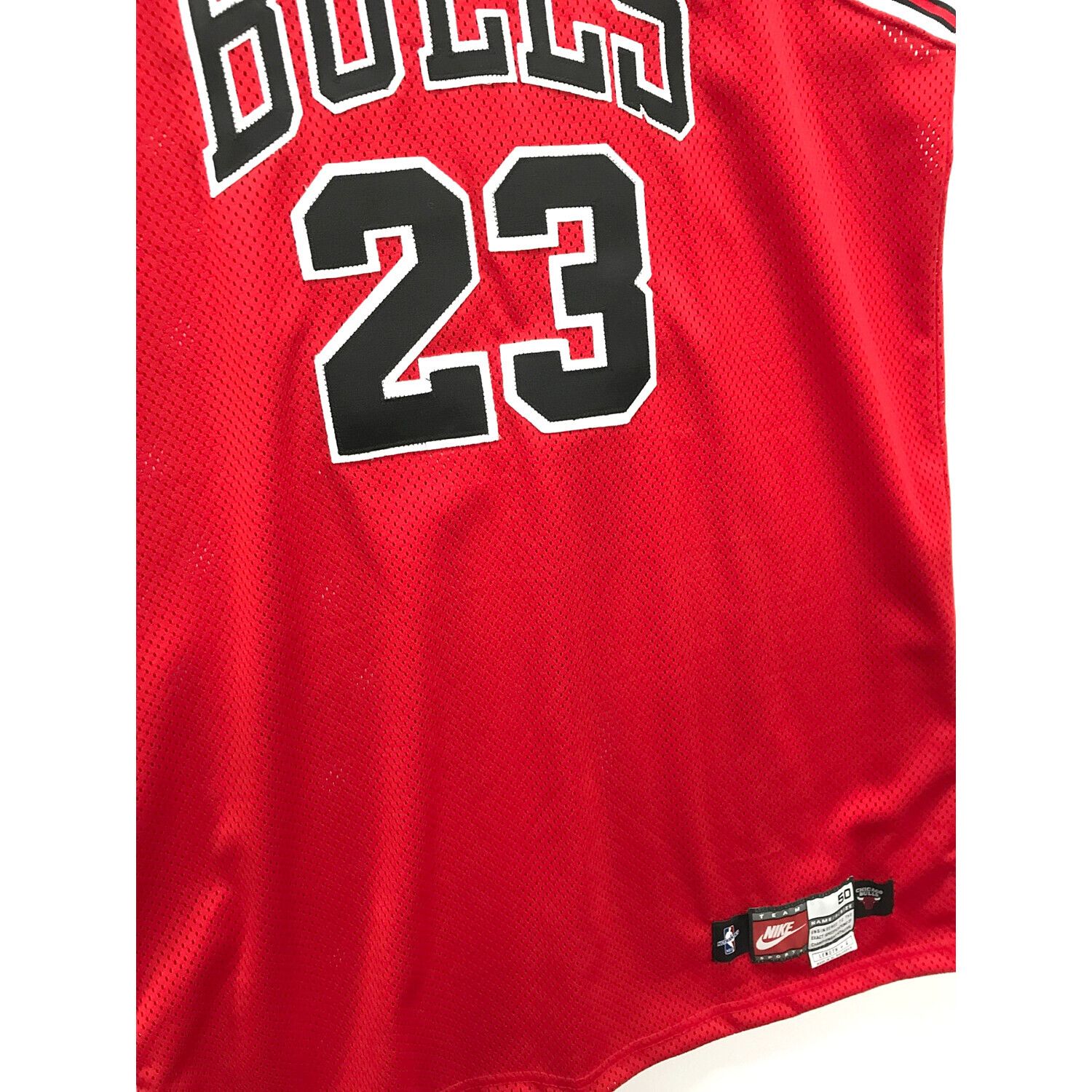 NIKE (ナイキ) BULLS ゲームシャツ メンズ SIZE 50 レッド 23 JORDAN