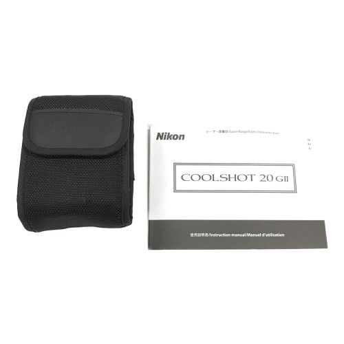 Nikon (ニコン) レーザー距離計 クールショット 20GII -｜トレファクONLINE
