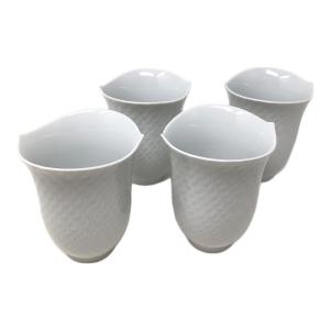 Meissen (マイセン) グラス 波の戯れホワイト