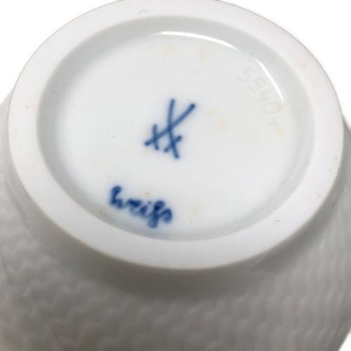 Meissen (マイセン) グラス 波の戯れホワイト
