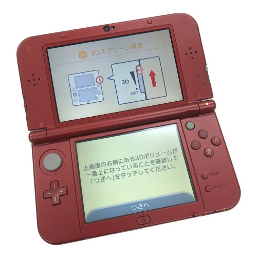 Nintendo (ニンテンドウ) Nintendo 3DS LL 塗装ハガレ有 RED-001 動作