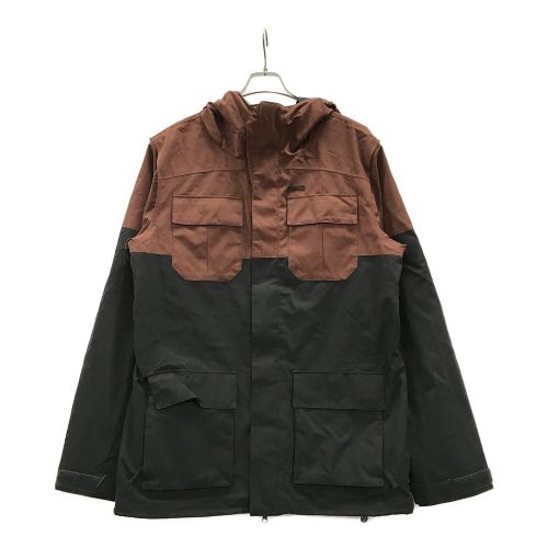 VOLCOM (ボルコム) スノーボードウェア(ジャケット) メンズ SIZE L ブラック×ブラウン