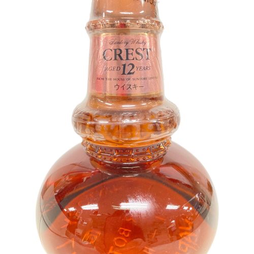 SUNTORY (サントリー) ジャパニーズ CREST 12年