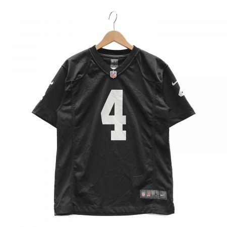 NIKE (ナイキ) NFL Oakland Raiders ゲームシャツ メンズ SIZE L ブラック