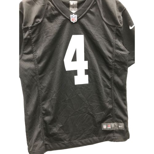 NIKE (ナイキ) NFL Oakland Raiders ゲームシャツ メンズ SIZE L ブラック