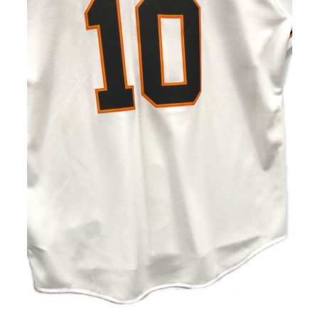 NIKE (ナイキ) 野球ユニフォーム XLサイズ ホワイト GIANTS 中田翔 背番号10