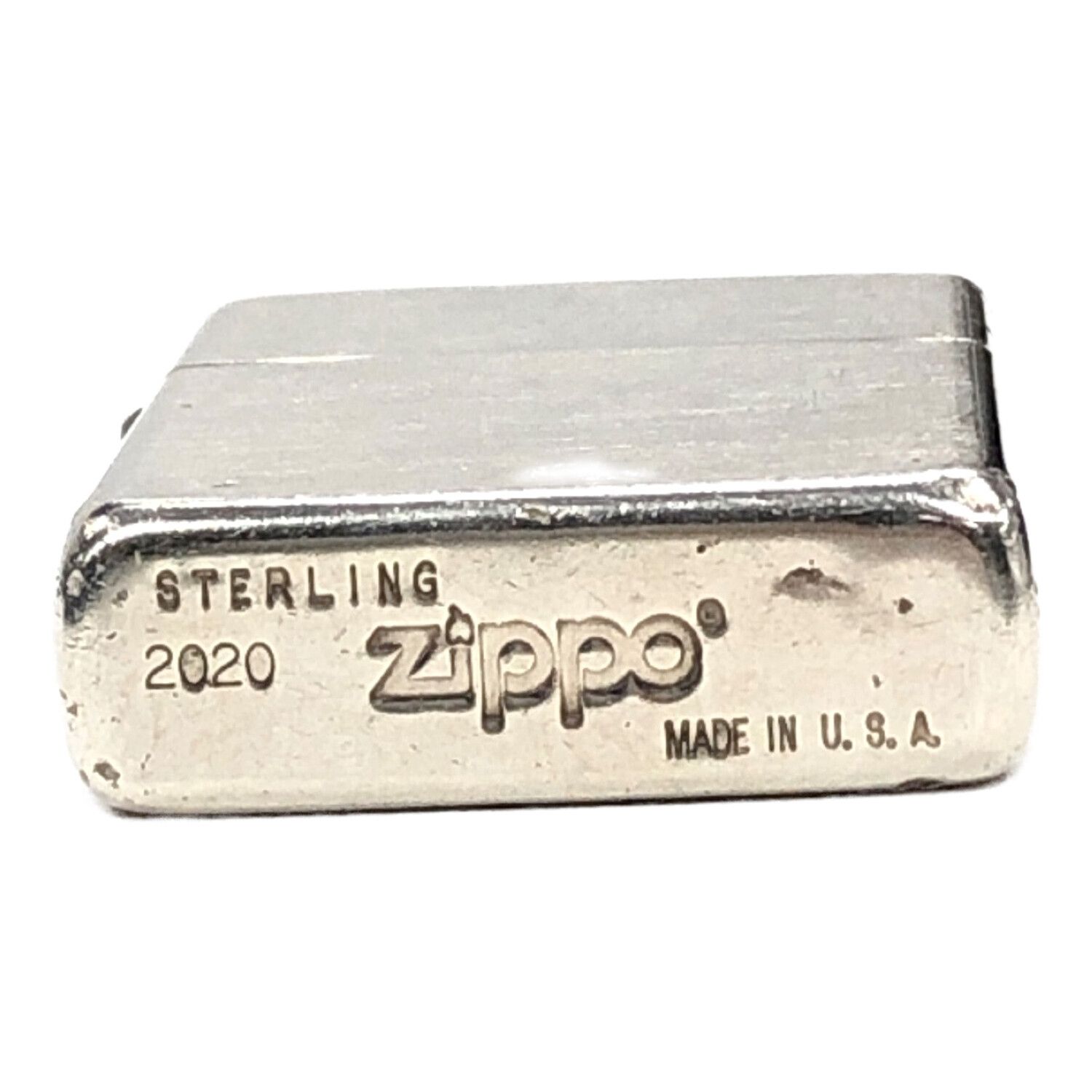 STERLING ZIPPO 2020年製 スターリングシルバー　ジッポー不躾な交渉だと思いますが