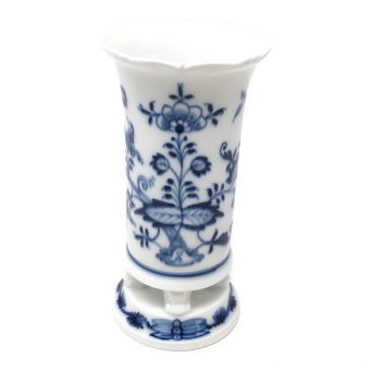 Meissen (マイセン) 花瓶 ブルーオニオン