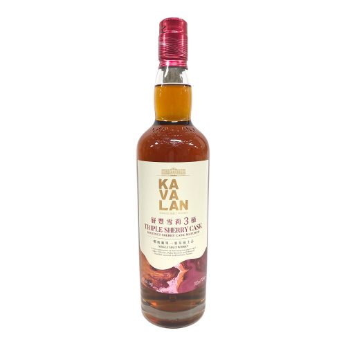 KAVALAN (カバラン) シングルモルトウィスキー TRIPLE SHERRY CASK