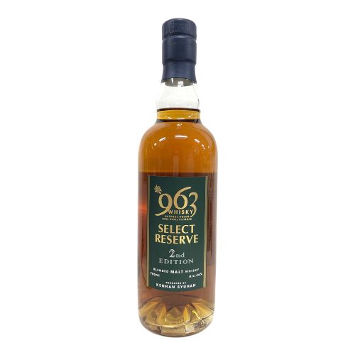 笹の川酒造(ササノカワシュゾウ) 963ウイスキー BLENDED MALT WHISKEY SELECT RESERVE 2nd EDITION