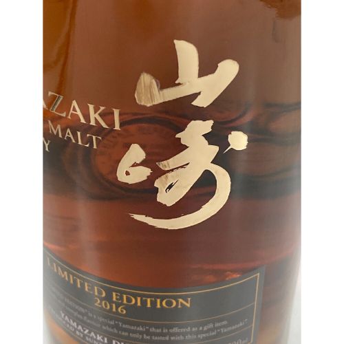 SUNTORY(サントリー)山崎 シングルモルトウィスキー LIMITED EDITION 2016