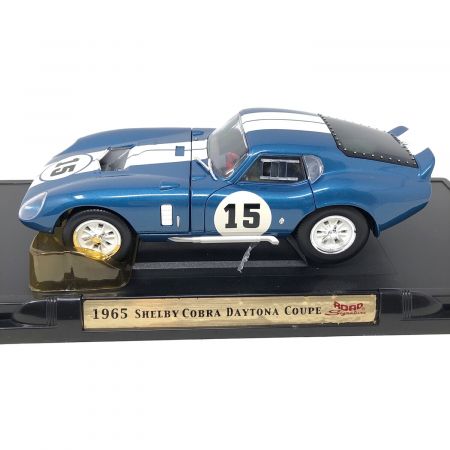 ROAD (ロード) ミニカー SHELBY COBRA DAYTONA COUPE 1965 クーペ Deluxe Edition Die Cast Metal Quality Hand Made