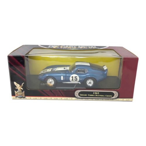 ROAD (ロード) ミニカー SHELBY COBRA DAYTONA COUPE 1965 クーペ Deluxe Edition Die Cast Metal Quality Hand Made