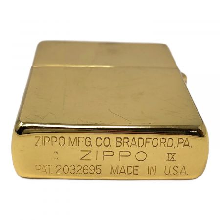 Zippo(ジッポー) オイルライター LIMITED ZIPPO ゴールド仕上げ 1993 USA