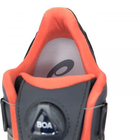 asics (アシックス) 安全靴 WINJOB(ウィンジョブ) メンズ 26.5cm オレンジ×ブラック
