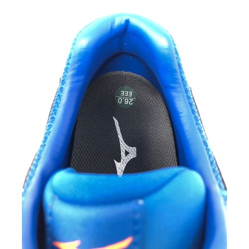 MIZUNO (ミズノ) 安全靴 メンズ SIZE 26cm ブルー×オレンジ F1GA210027 オールマイティLSⅡ11L