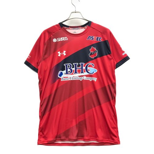 UNDER ARMOUR (アンダー アーマー) サッカーユニフォーム メンズ SIZE XL レッド いわきFC