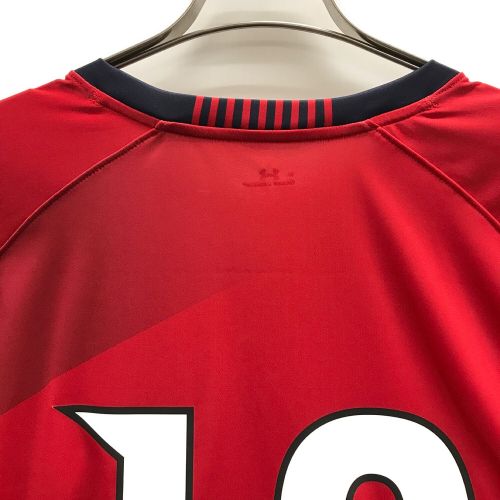 UNDER ARMOUR (アンダー アーマー) サッカーユニフォーム メンズ SIZE XL レッド いわきFC