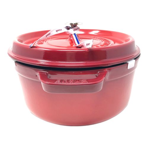 Staub (ストウブ) 鍋 レッド LA COCOTTE 24㎝