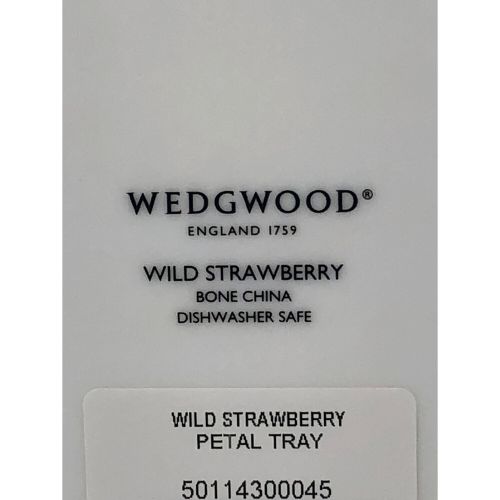 Wedgwood (ウェッジウッド) ペタルトレイ ワイルドストロベリー 2Pセット