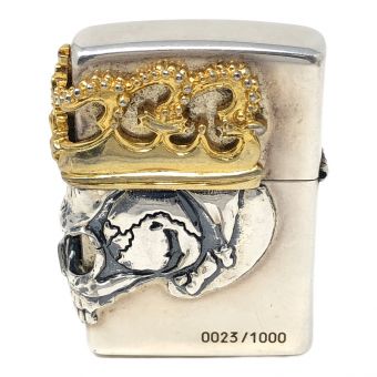 ZIPPO(ジッポー) オイルライター クラウン スカル 2021 USA