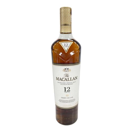 SUNTORY(サントリー) THE MACALLAN ハイランドシングルモルトスコッチウイスキー シェリーオークカスク 12年