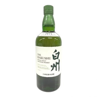 SUNTORY (サントリー) ジャパニーズウィスキー シングルモルト 700ml 白州