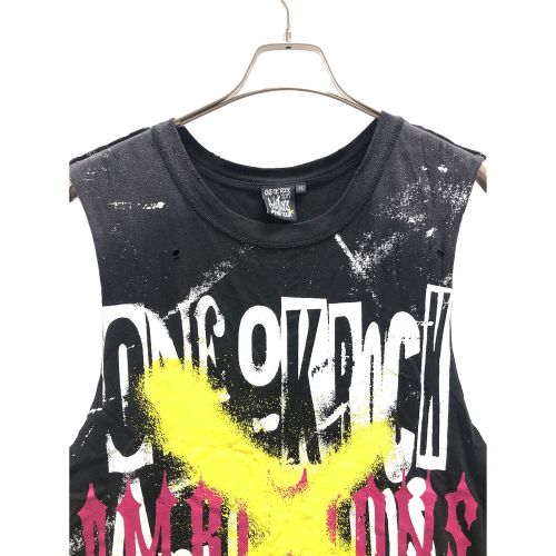 ONE OK ROCK (ワンオクロック) タンクトップ SIZE M ブラック Ambitions JAPAN TOUR 2017 ワンオク ライブグッズ