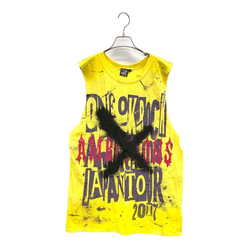 ONE OK ROCK (ワンオクロック) タンクトップ SIZE M イエロー Ambitions JAPAN TOUR 2017 ワンオク　ライブグッズ